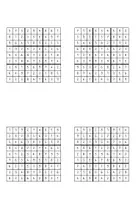 Vorschau - Stationenlernen - Sudoku 9x9 Aufgabenkarten - Seite 3