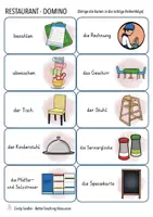 Vista previa - Juegos / Gamificación - Restaurant / essen gehen Domino Deutsch / Alemán - página 2