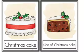 anteprima - Flashcard - Christmas Food & Drink - Flashcards - Pagina 3