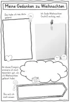 Vorschau - Arbeitsblätter - Weihnachten Grundschule / Arbeitsblatt zur Reflexion - Seite 2