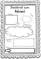 Vorschau - Arbeitsblätter - Advent Kirchenjahr / STECKBRIEF Religion Grundschule - Seite 2