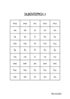 Vorschau - Arbeitsblätter - Silbenteppiche - Seite 2