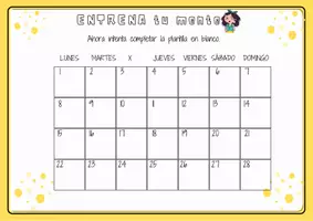 Vista previa - Hojas de trabajo - ⭐️💟RECURSO ENTRENA TU MENTE💟⭐️ - página 3