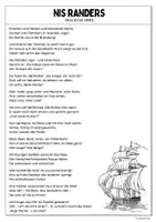 Vorschau - Arbeitsblätter - Nis Randers von Otto Ernst (Ballade) - Seite 1