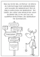 Vorschau - Arbeitsblätter - Willis wuselige Weihnachtszeit - Sketchnotes zu Weihnachten - Seite 2
