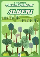 anteprima - Materiale per pittura e bricolage - COLORING BOOK ALBERI - Pagina 1