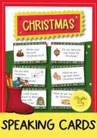 anteprima - Altro tipo di materiale - Christmas speaking cards / Carte di conversazione in inglese - Pagina di copertina