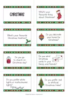anteprima - Altro tipo di materiale - Christmas speaking cards / Carte di conversazione in inglese - Pagina 1