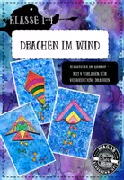 Vorschau - Mal- und Bastelvorlagen - Drachen im Wind - Kunst für die Klassen 1-4 - Deckblatt