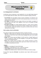 Vorschau - Text - Wissenswerte Fakten zum Mittelalter - Seite 1