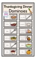 Vista previa - Juegos / Gamificación - Thanksgiving Dinner - Dominoes - Portada