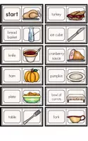 Vista previa - Juegos / Gamificación - Thanksgiving Dinner - Dominoes - página 1