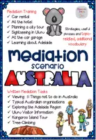 Vorschau - Unterrichtsreihen - Australia Sprachmittlung (9./10. Mediation Prüf.) - Deckblatt