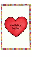 Vorschau - Präsentationen/Tafelbilder - Verliebte Zahlen Tafelmaterial - Deckblatt