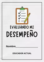 Vista previa - Hojas de trabajo - Evaluando mi desempeño - Portada