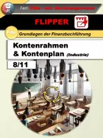 Vorschau - Unterrichtsreihen - Kontenrahmen und Kontenplan (FiBu-Flipper 8/11) - Deckblatt