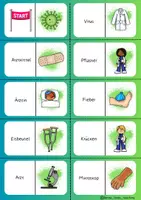 Vorschau - Spiele - Domino - Gesundheit / Krankheit - DaZ, DaF, Deutsch - Seite 2