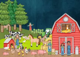 Vorschau - Arbeitsblätter - Deutsch: Lesedetektive Auf dem Bauernhof - Lesemotivation - Seite 3