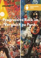 Vorschau - Unterrichtsreihen - Progressive Rock & Punk - Unterrichtsmaterial - Deckblatt