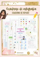 Vista previa - Hojas de trabajo - Cuaderno de ortografía - Repaso - Portada