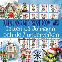 förhandsvisning - Jakten på Julmagin och de sju underverken – Julkalender - försättsblad