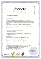 Vorschau - Arbeitsblätter - Materialpaket: Zeitleiste/Zeitstrahl - Sachtexte als Lesetexte (mit Audiodatei) + Arbeitsblätter Klasse 3/4 - Seite 3