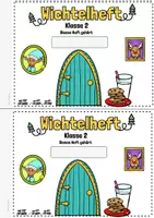 Vorschau - Unterrichtsreihen - Klasse 2, Mathe Deutsch, Wichtel Arbeitsblätter Weihnachten Selbstlernheft - Seite 2