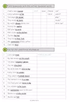 Vorschau - Arbeitsblätter - QUESTION WORDS - Worksheet (where, what, how often, who) 5. Schulstufe - Seite 2