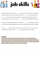 Vorschau - Arbeitsblätter - Job skills_Worksheet - Seite 2