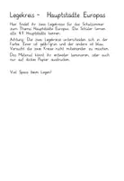 Vorschau - Spiele - Zwei Legekreise Hauptstädte Europas mit Flaggen - Seite 1
