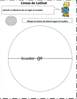 Vista previa - Hojas de trabajo - Estudios Sociales Longitud y Latitud PDF - página 3