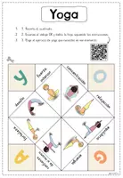 Vista previa - Juegos / Gamificación - Yoga infantil | Juego, Cootie Catcher - página 3
