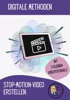 Vorschau - Arbeitsblätter - Stop-Motion-Video erstellen Tutorial - Deckblatt