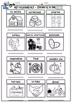 Vorschau - Arbeitsblätter - Englisch Arbeitsblätter: Thanksgiving - Seite 1
