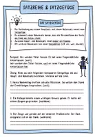 Vorschau - Arbeitsblätter - Satzreihe - Satzgefüge - Haupt- und Nebensätze - Seite 2