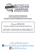 Vista previa - Hojas de trabajo - Actividades: LECTURA Y ESCRITURA DE ORACIONES I - página 1