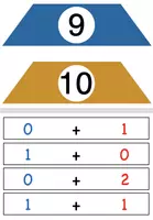 Vorschau - Fördermaterial/Inklusion - Zahlzerlegung bis 10 - Deckblatt
