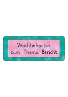 Vorschau - Präsentationen/Tafelbilder - Bericht / Unfallbericht: Sparpaket (Satzanfänge & Aufsatz) - Deutsch - Kl. 3/4 - Seite 1