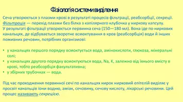 Попередній перегляд - Видільна система - Сторінка 2