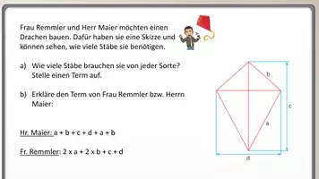 Vorschau - Präsentationen/Tafelbilder - Terme aufstellen und berechnen - Seite 2
