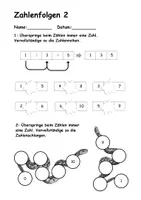 Vorschau - Arbeitsblätter - Zahlenreihen | Rechenübungen | Zahlenraum 10 - Seite 2
