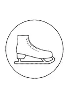 Vorschau - Arbeitsblätter - runde Prickelbilder / Fensterbilder Thema Winter - Grundschule - Bastelvorlagen - Seite 3