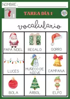 Vista previa - Unidades / Secuencias / Situaciones de Aprendizaje - calendario de adviento 24 tareas NAVIDAD CHRISTMAS 2024 - página 3