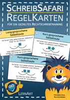 Vorschau - Merkblätter - Rechtschreibregeln auf einen Blick: 13 Regelkarten - Deckblatt