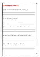 Vorschau - Arbeitsblätter - Materialpaket - Leseverstehen Deutsch - Seite 3