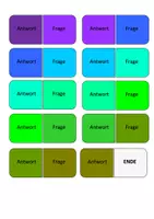 Vorschau - Spiele - Spielvorlagen - farbig, schwarz-weiß, Text-Text, Text-Bild - Seite 1