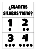 Vista previa - Hojas de trabajo - Juegos para trabajar las sílabas - página 3