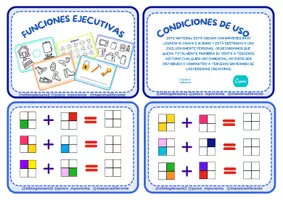 Vista previa - Juegos / Gamificación - Funciones Ejecutivas - Portada