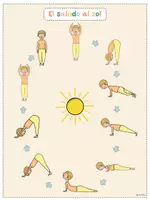 Vista previa - Juegos / Gamificación - Yoga infantil | Saludo al sol | Mindfulness para niños - página 2