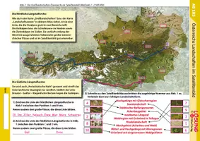 Vorschau - Arbeitsblätter - Österreichs Landschaften im Satellitenbild - Seite 1